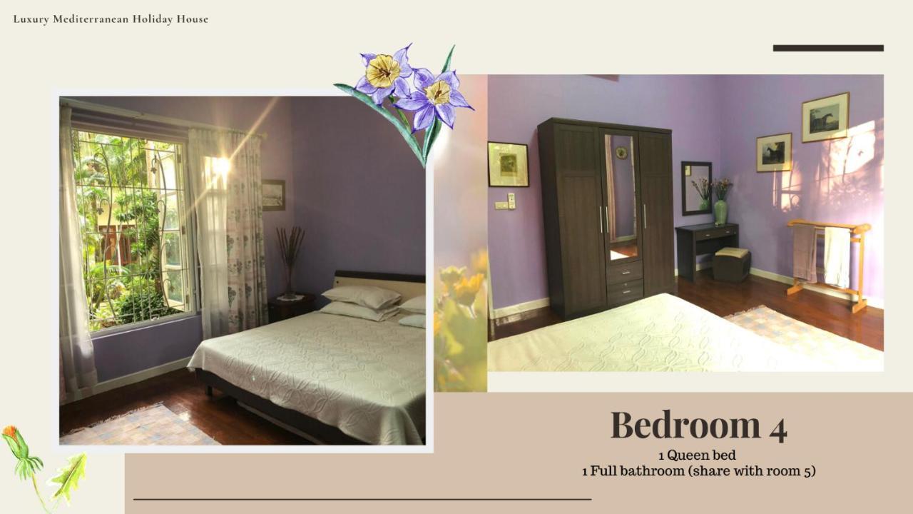 300M From Beach - Luxury Mediterranean Holiday House - Pets Welcome Bang Sare Esterno foto
